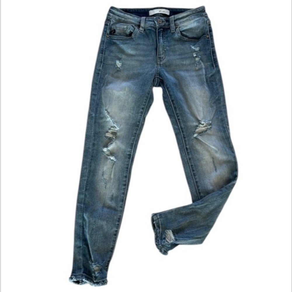 KanCan Eden mid rise ankle skinny jeans size 24